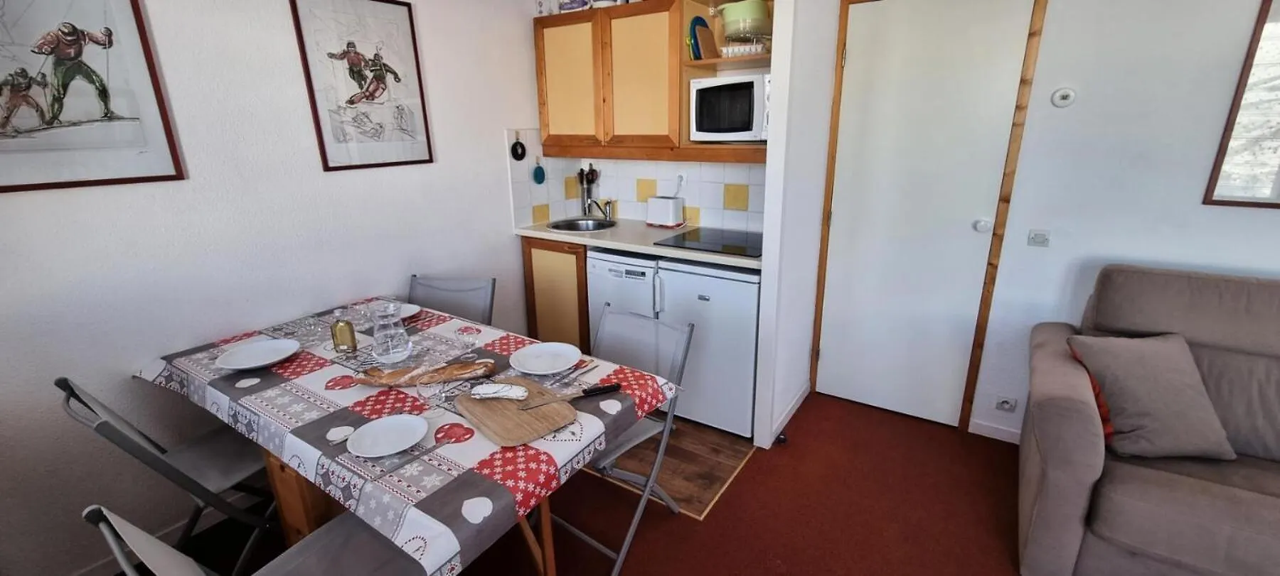 Residence Le Domino - Studio Avec Vue Sur Le Mont Blanc Mae-5264 La Plagne 0*,