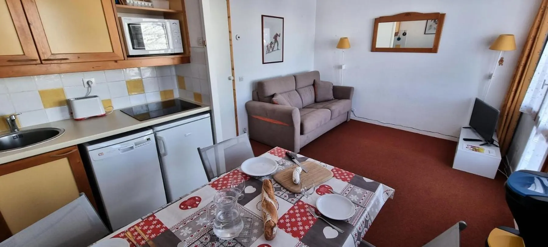 Residence Le Domino - Studio Avec Vue Sur Le Mont Blanc Mae-5264 La Plagne