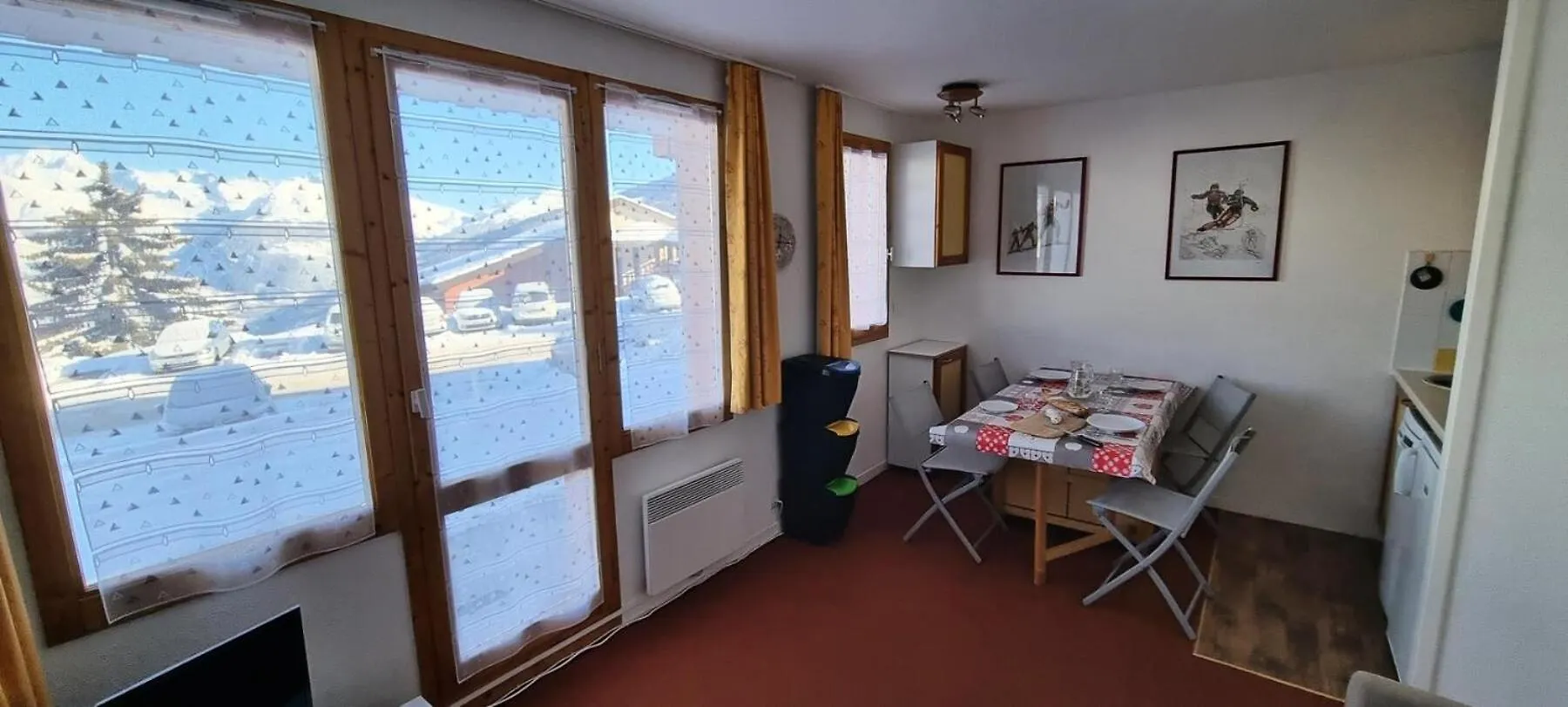Residence Le Domino - Studio Avec Vue Sur Le Mont Blanc Mae-5264 La Plagne Apartment